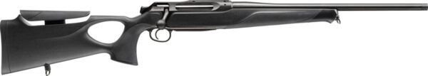 Sauer 80117650 505 Synchro XT Full Size 30-06 Springfield 3+1 22" Titanium Gray Threaded Barrel, Saddle Mount Steel Receiver, Black Thumbhole w/Adj Comb Synthetic Stock