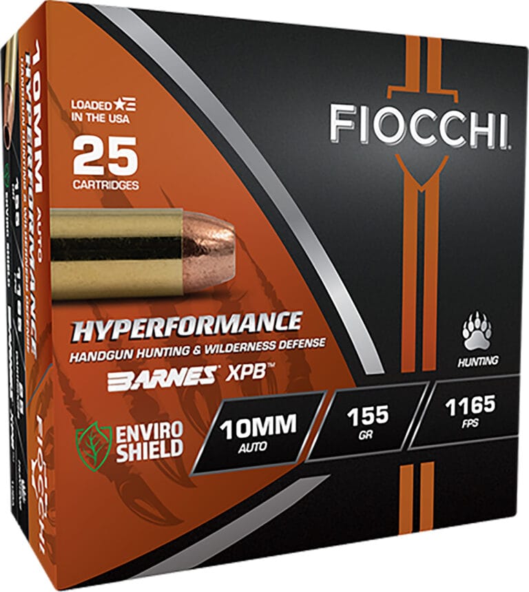 Fiocchi Hyperformance 10mm 155 Grain XPB Ammunition
