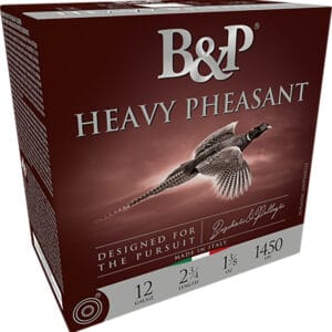 B&P Ammunition Heavy Pheasant 12 Gauge 2.75 Inch Number 4 Shot Shotgun Ammunition