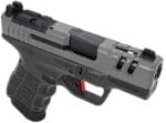 SAR USA SAR9SCG2PT SAR9 SC Gen2 Sub-Compact Frame 9mm Luger 15+1 3.30" Black Steel Barrel, Platinum Cerakote Ported/Serrated Steel Slide, Black Polymer Frame & Grip