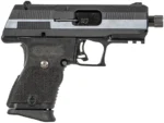 Hi-Point YC380CF YC380  380 ACP 10+1 3.93" Black Threaded Barrel, Black/Chrome YC9 Styled/Serrated Steel Slide, Black Polymer Frame w/Picatinny Rail, Black Plastic Grip