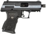 Hi-Point YC380CFRDCT YC380 w/Red Dot 380 ACP 10+1 3.93" Black Threaded Barrel, Black/Chrome Serrated Steel Slide, Black Polymer Frame w/Picatinny Rail, Black Plastic Grip, Crimson Trace Red Dot
