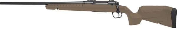 Savage Arms 32083 Axis 2  22-250 Rem 4+1 22" Matte Black Sporter Barrel, Matte Black Drilled & Tapped Steel Receiver, Fixed Flat Dark Earth Synthetic Stock, Left Hand
