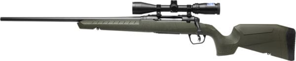 Savage Arms 32185 Axis 2 XP Combo 6.5 Creedmoor 4+1 22" Black Sporter Barrel, Black Drilled & Tapped Steel Receiver, Fixed OD Green Synthetic Stock, Left Hand, Boresighted 3-9x40mm