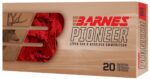 Barnes Pioneer 357 Magnum 180 Grain Soft Point Ammunition
