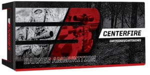 Barnes 223 Remington 55 Grain Hollow Point Rifle Ammunition