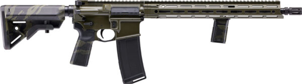 Daniel Defense WEBGBDIST DDM4 V7  5.56 NATO 16" Multi-Cam OD Green/Black