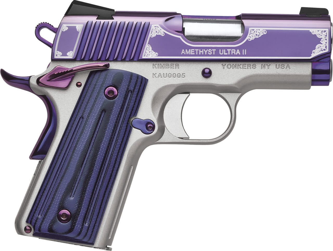 Kimber Amethyst Ultra II 45 ACP 7 Round Pistol 1 Kimber Amethyst Ultra II 45 ACP 7 Round Pistol
