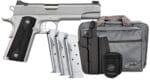 Kimber Mfg.,inc 3700826 Stainless LW Club Bundle 45 ACP 7+1 5" Stainless Stainless Stainless Black Textured Grip