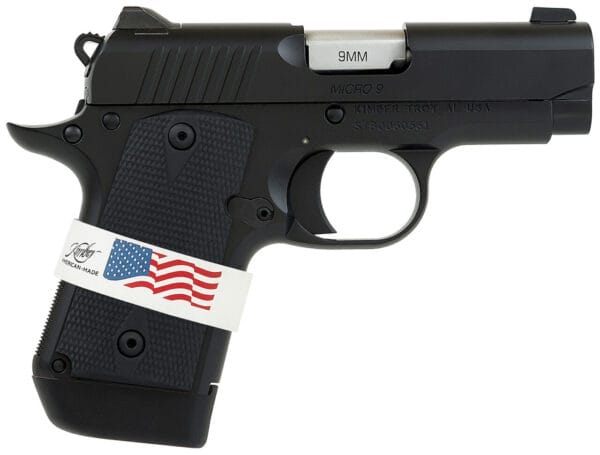 Kimber Mfg.,inc 3300244 Micro 9 Liberty 9mm 7+1 3.15" Black KimPro II Stainless Steel Slide