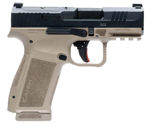 Century Arms HG7882BDN Mete MC9L Sub-Compact Frame 9mm 17+1 3.18" Black Nitride Steel Slide Black