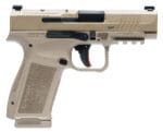 Century Arms HG7883DN Mete MC9LS Sub-Compact Frame 9mm 17+1 3.63" Black FDE Steel Slide FDE