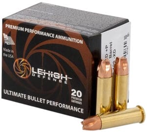 Wilson Combat 38 Special 100 Grain Brass Ammunition 20 Round Box