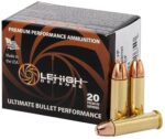 Wilson Combat 38 Special 125 Grain Brass Ammunition 20 Round Box