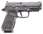 Wilson Combat SIGWCP320C9BATS P320 Carry 9mm 3.90" Black DLC Serrated Stainless Steel Slide