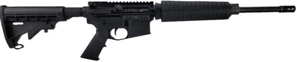 Del-Ton Inc SMORMH160 316MH  5.56x45mm 30+1 16" Manganese Phosphate Heavy Threaded Barrel, Black Hardcoat Anodize 7075-T6 Aluminum Receiver, Picatinny Rail, M4 6 Position Synthetic Stock, Black Grip