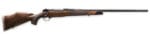 Weatherby MDX01N270WR6O Mark V Deluxe 270 Wthby Mag 3+1 26" High Gloss Fluted Barrel, High Gloss Blued Drilled & Tapped Stainless Steel Receiver, Fixed Gloss Walnut Wood Stock, Right Hand