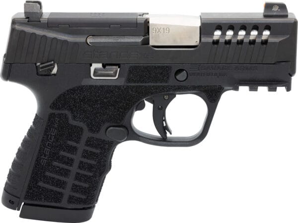 Savage Arms 67053 Stance XR 9mm 13+1 3.20" Natural Black Nitride Ported Stainless Steel Slide Black Glass Filled Nylon Grip Ambidextrous