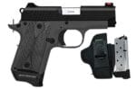 Kimber Mfg.,inc 3300252 Micro 9 RTC 9mm 7+1 3.15" Ramped Barrel Black KimPro II Flared/Lowered Ejection Port Stainless Steel Slide Shadow Ghost Grip