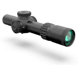 Swamp Fox Warhorse 1-6x24mm Green Rifle Scope
