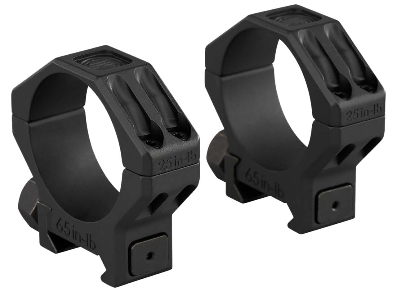 Sig Sauer Electro-Optics SOA65004 Alpha 6 Scope Ring Set Black Stainless Steel 35mm Tube High 1 Sig Sauer Electro-Optics SOA65004 Alpha 6 Scope Ring Set Black Stainless Steel 35mm Tube High