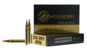Weatherby Select Plus 338 Weatherby Magnum 225 Grain InterLock Ammunition