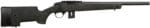 Bergara Rifles BMR011 BMR X Steel 17 HMR 10+1 18" Blued Heavy Threaded Barrel, Blued Picatinny Rail Receiver, Adj LOP Green w/Black Webbing Synthetic Stock