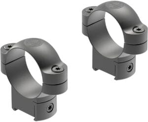 Leupold 30mm Tube Medium Tactical Rings Black Steel Accessory