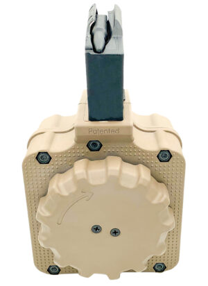 ProMag DRMA1-FDE   50rds Drum 308 Cal Fits AR-10 FDE Polymer