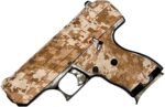Hi-Point 916DD C9  9mm Luger 8+1, 3.50" Black Steel Barrel, Hydro-Dipped Digital Desert Camo Serrated Steel Slide, Hydro-Dipped Digital Desert Camo Polymer Frame & Grip