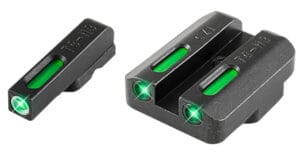 Truglo Brite-Site TFX Tritium Fiber Optic 3-Dot Sight Set