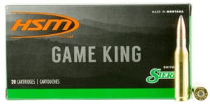 HSM Game King 7mm-08 Remington 140 Grain Rifle Ammunition