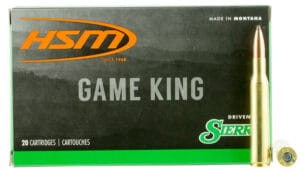 HSM Game King 270 Winchester 130 Grain Rifle Ammunition