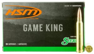 HSM Game King 300 Winchester Magnum 180 Grain Ammunition