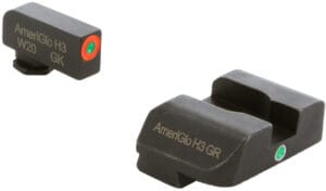 AmeriGlo Gen 1 I-Dot Tritium Front and Rear Sight Set