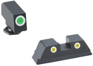 Truglo Tritium Pro 8 Inch Square Front U-Notch Rear Sight Set