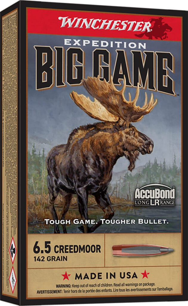 Winchester Expedition Big Game 6.5 Creedmoor 142 Grain Ammunition