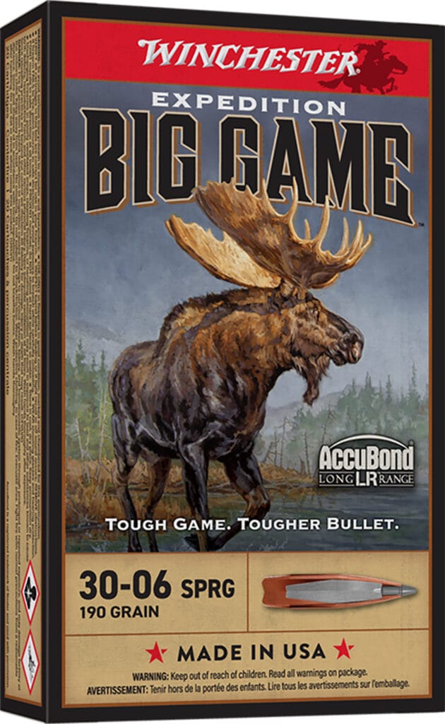 Winchester Expedition Big Game 30-06 Springfield 190 Grain Long Range Ammunition