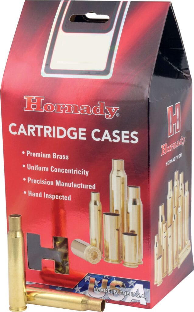 Hornady 26 Nosler Unprimed Rifle Reloading Brass 20 Count