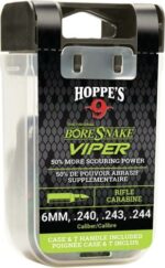 Hoppes BoreSnake Viper Den 243 Rifle Cleaning Accessory