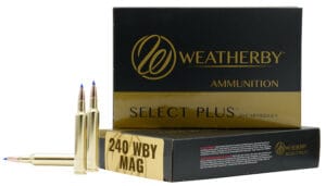 Weatherby Select Plus 240 Weatherby Magnum 80 Grain Barnes Tipped TSX Ammunition