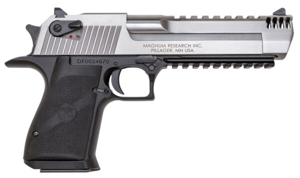 Magnum Research DE357ASIMB Desert Eagle Mark XIX L6 357 Mag 6" 9+1 Black Hardcoat Anodized Aluminum Frame Stainless Steel Slide Black Polymer Grip