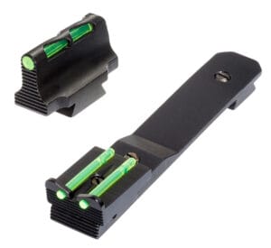 Hi-Viz Litewave Black Interchangeable Front and Rear Sight Set