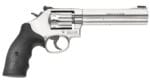 Smith & Wesson 160578 Model 617  22 LR Stainless Steel 6" Barrel & 10rd Cylinder, Satin Stainless Steel K-Frame, Black Polymer Grip,Internal Lock