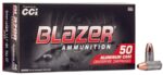 CCI Blazer Clean-Fire 9mm 147 Grain Total Metal Jacket Ammunition