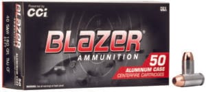 CCI Blazer Clean-Fire 40 S&W 180 Grain Lead Free Ammunition