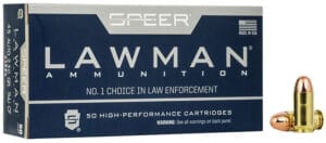 Speer Lawman Training Clean-Fire 45 ACP 230 Grain Total Metal Jacket Ammunition