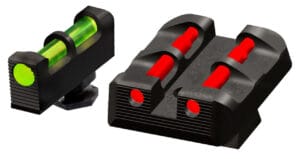 Hi-Viz Litewave Green Fiber Optic Front and Rear Sight Set