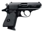 Walther Arms 4796006 PPK/S  Carry Frame 380 ACP 7+1, 3.30" Black Steel Barrel, Black Serrated Zinc Alloy Slide, Black Aluminum Frame w/Beavertail, Black Polymer Grip, Manual Thumb Safety