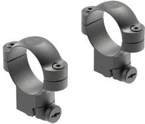 Leupold 30mm Matte Black High Dovetail Scope Ring Set